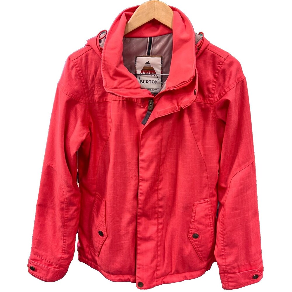 Burton Women’s Dryride Snowboarding Ski Jacket Medium Red
